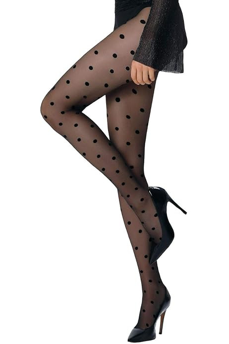 Polka Dot Tights for Women, Fashion Pantyhose Puntina 20 Denier by Gabriella, Made in Europe | Amazon (CA)