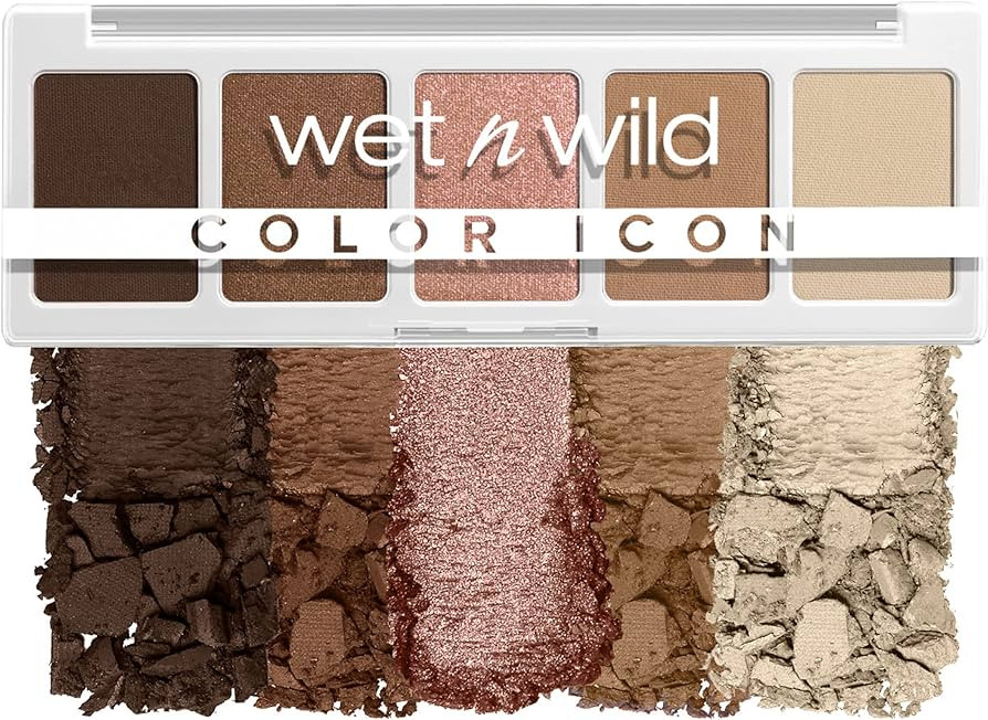 wet n wild Color Icon 5-Pan Palette Brown Walking On Eggshells | Amazon (US)