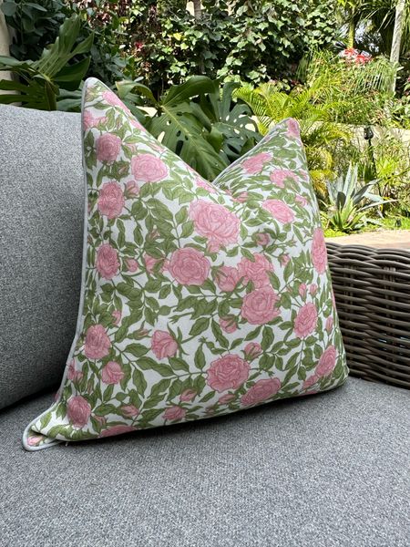 Outdoor pillows, spring 2024, floral pillows 

#LTKhome