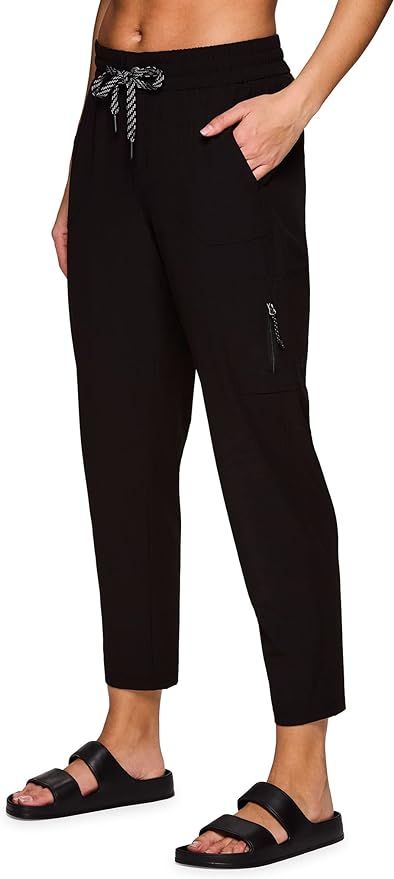 Avalanche Women's Everyday Hiking Quick Dry Woven Ripstop Ankle Pant with Pocket | Amazon (US)