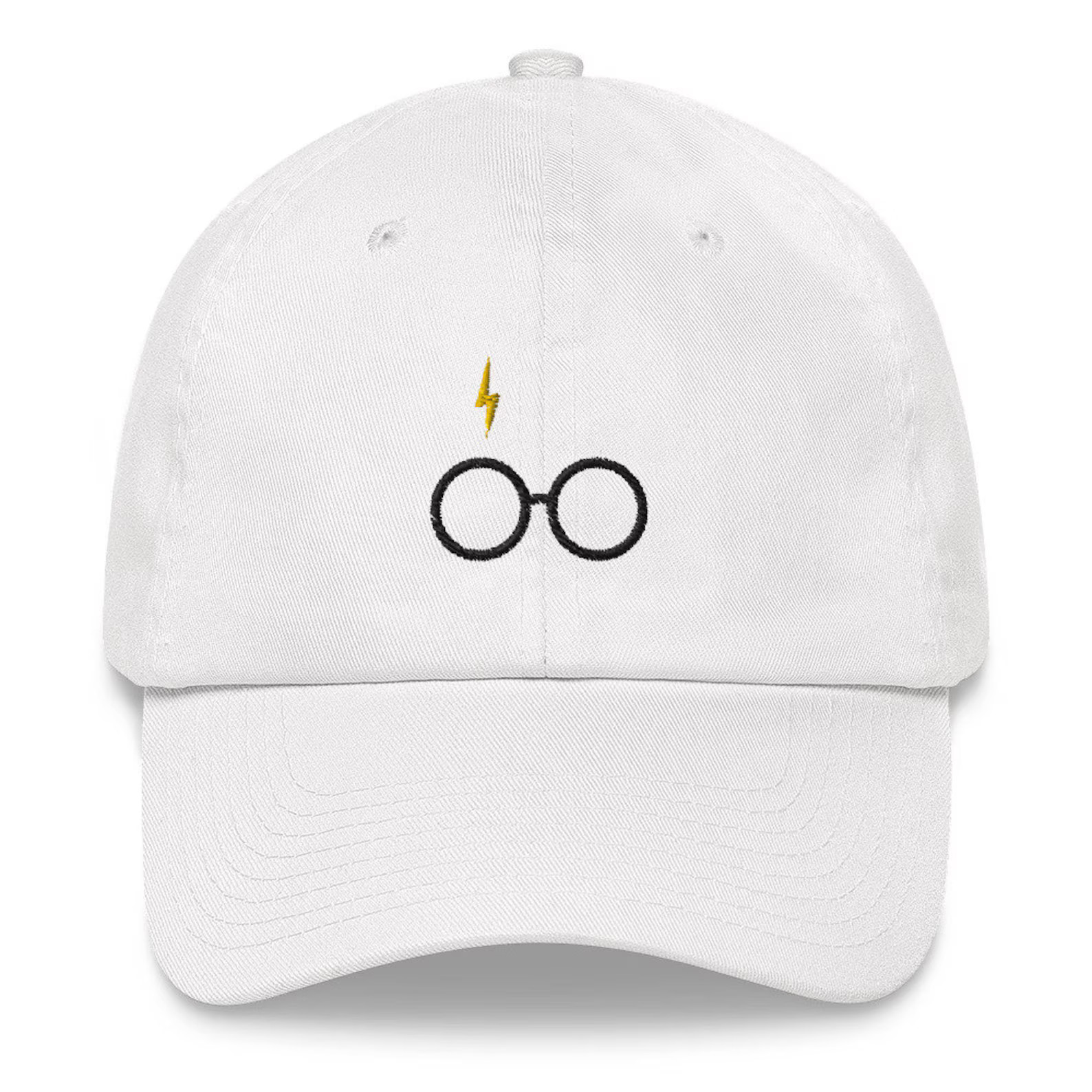 Glasses & Scar Embroidered Baseball Hat in Multiple Colors - Etsy | Etsy (US)