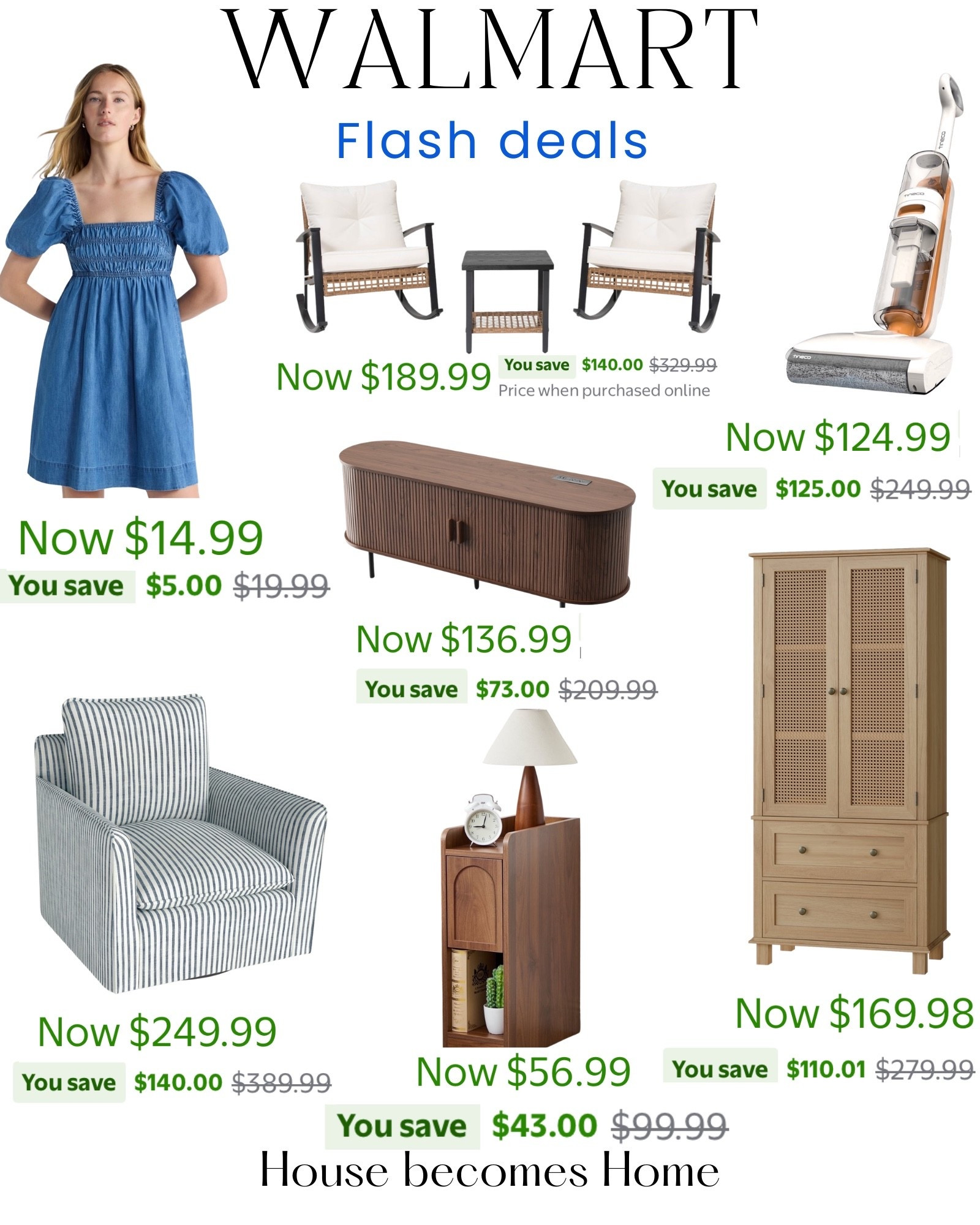 Walmart flash deals!

#LTKSeasonal #LTKSaleAlert #LTKHome