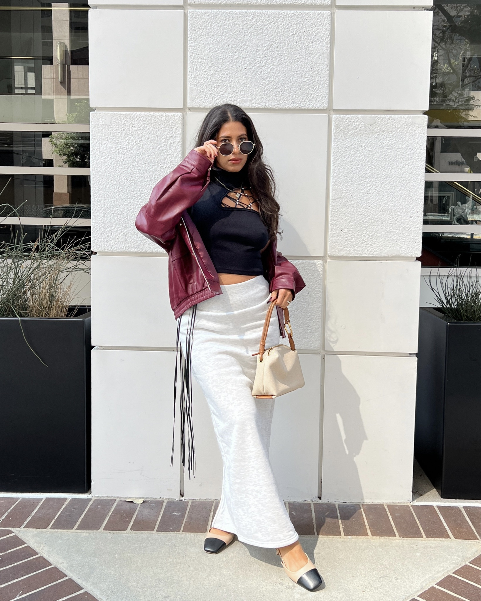 Fall outfit idea 
Jacket and skirt size medium 

#LTKStyleTip #LTKSeasonal #LTKFindsUnder50