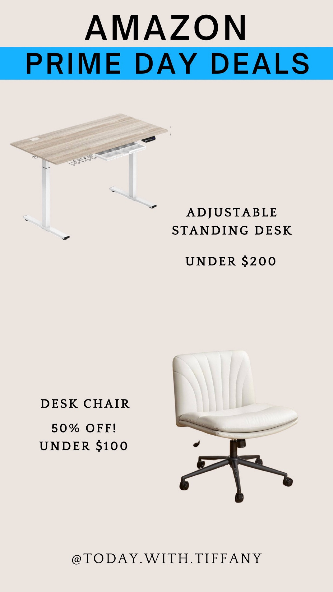 His sis! So glad you’re here. 🥰 Amazon prime day office finds! Love this adjustable standing desk and comfortable desk chair 💗 

#LTKSaleAlert #LTKFitness #LTKHome