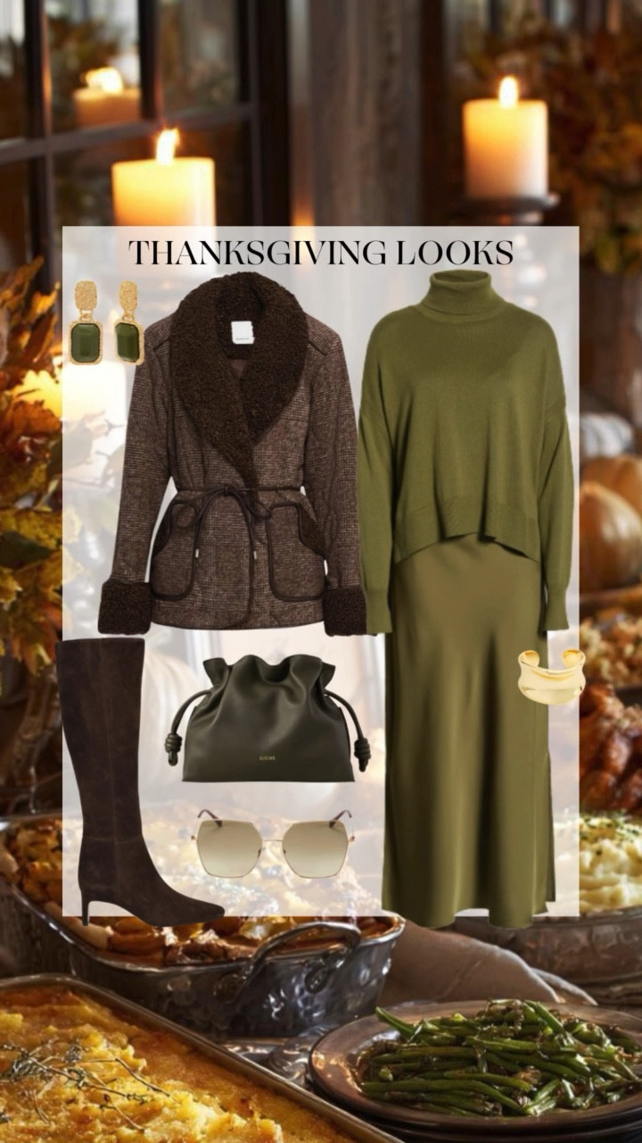 Thanksgiving is right around the corner 🍂 Whether you’re hosting dinner, attending a Friendsgiving, or heading to a cozy family lunch — I’ve styled looks for every occasion. From rich jewel tones to elevated neutrals, these outfits make it easy to feel polished and comfortable all day long.

Shop each look and find your perfect Thanksgiving outfit now on my LTK and on jcathell.com

Fall outfit, Thanksgiving outfit

#LTKOver40 #LTKShoeCrush #LTKStyleTip