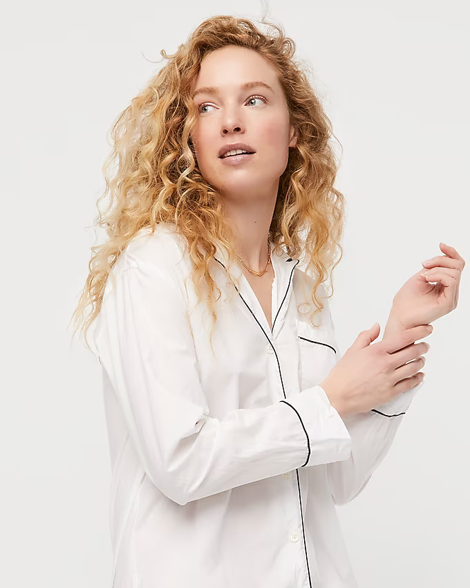 End-on-end cotton nightshirt | J. Crew US