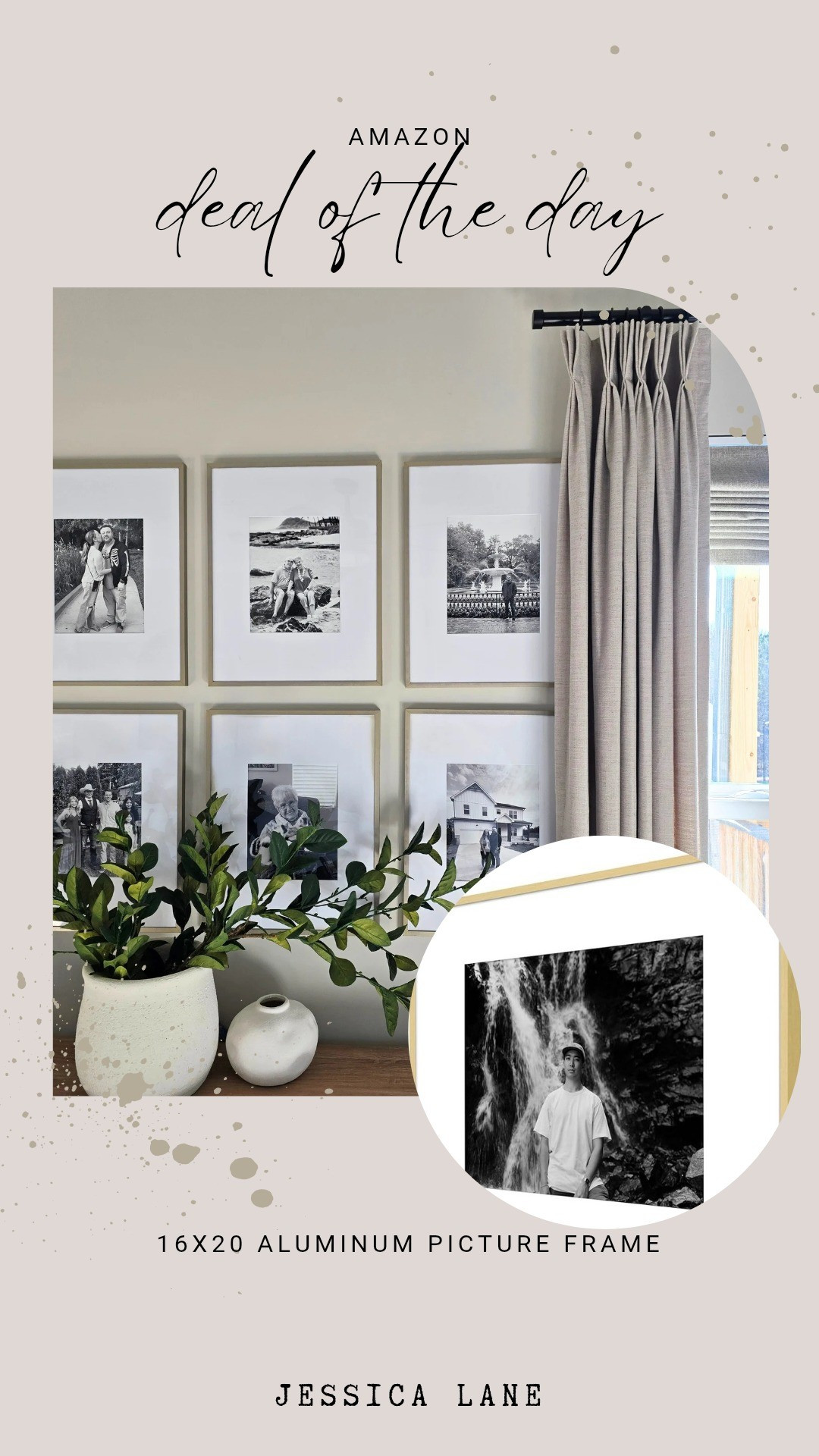 These sleek aluminum picture frames provide a gallery-style look for your favorite memories. The minimal design ensures your photos remain the center of attention in any room.#amazonspringsale #gallerywall #homedecor #amazonfinds

#LTKSaleAlert #LTKHome #LTKmomlife