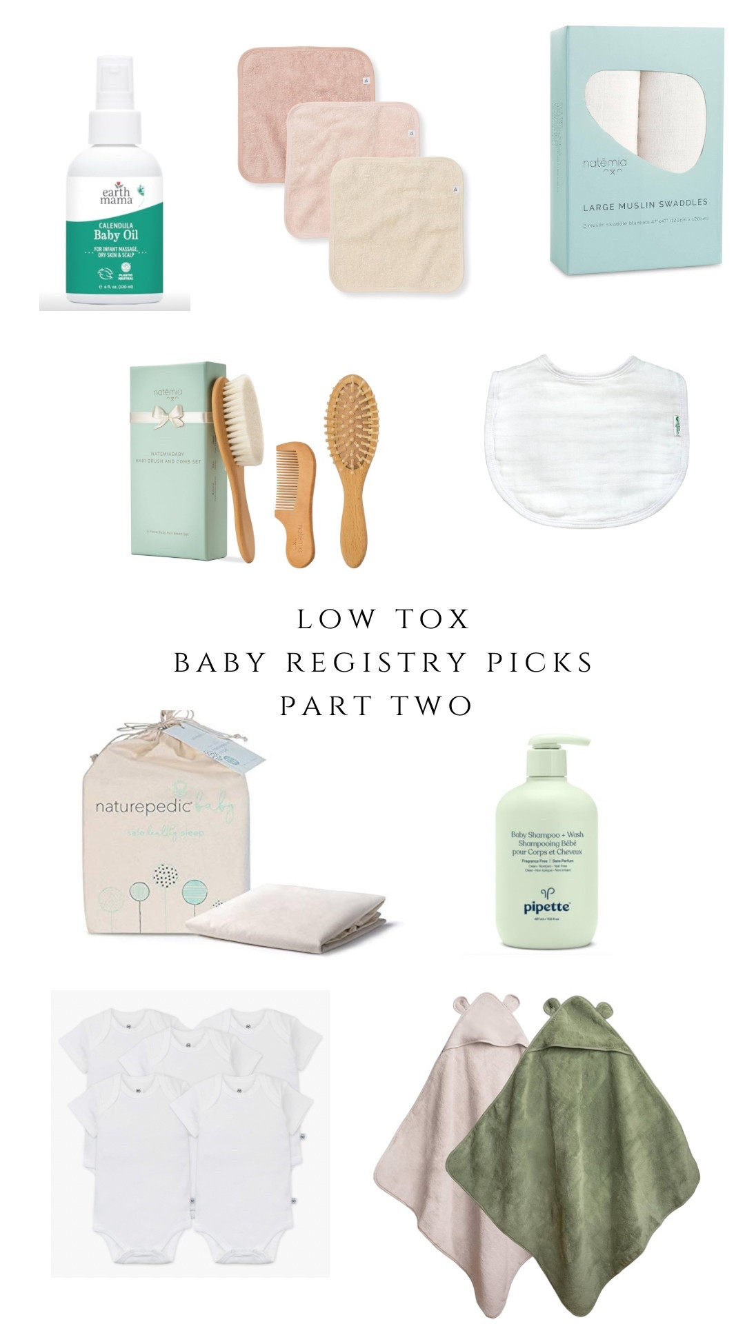 Low tox baby picks part two 🤍

#LTKBump #LTKBaby #LTKFindsUnder50