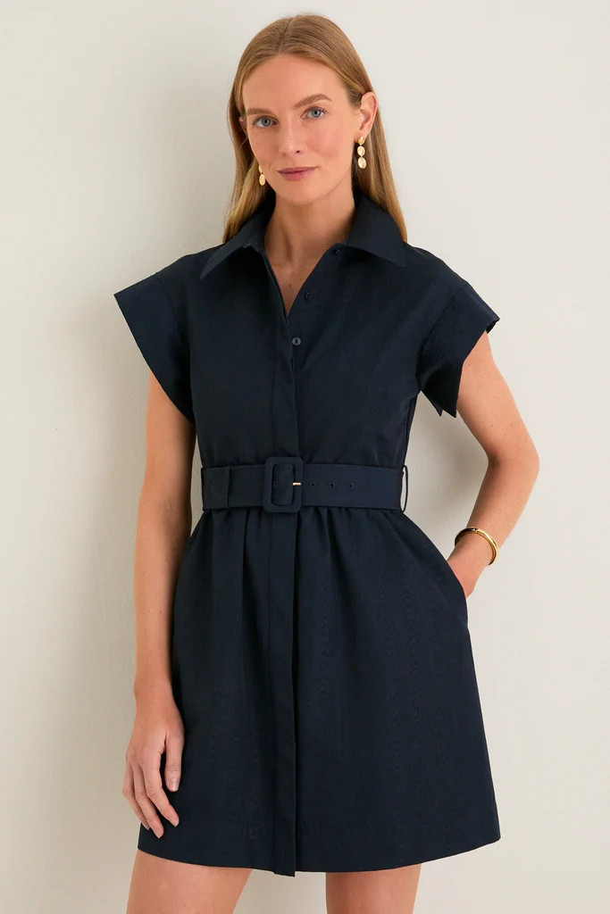 Slate Blue Mini Chloe Dress | Tuckernuck (US)