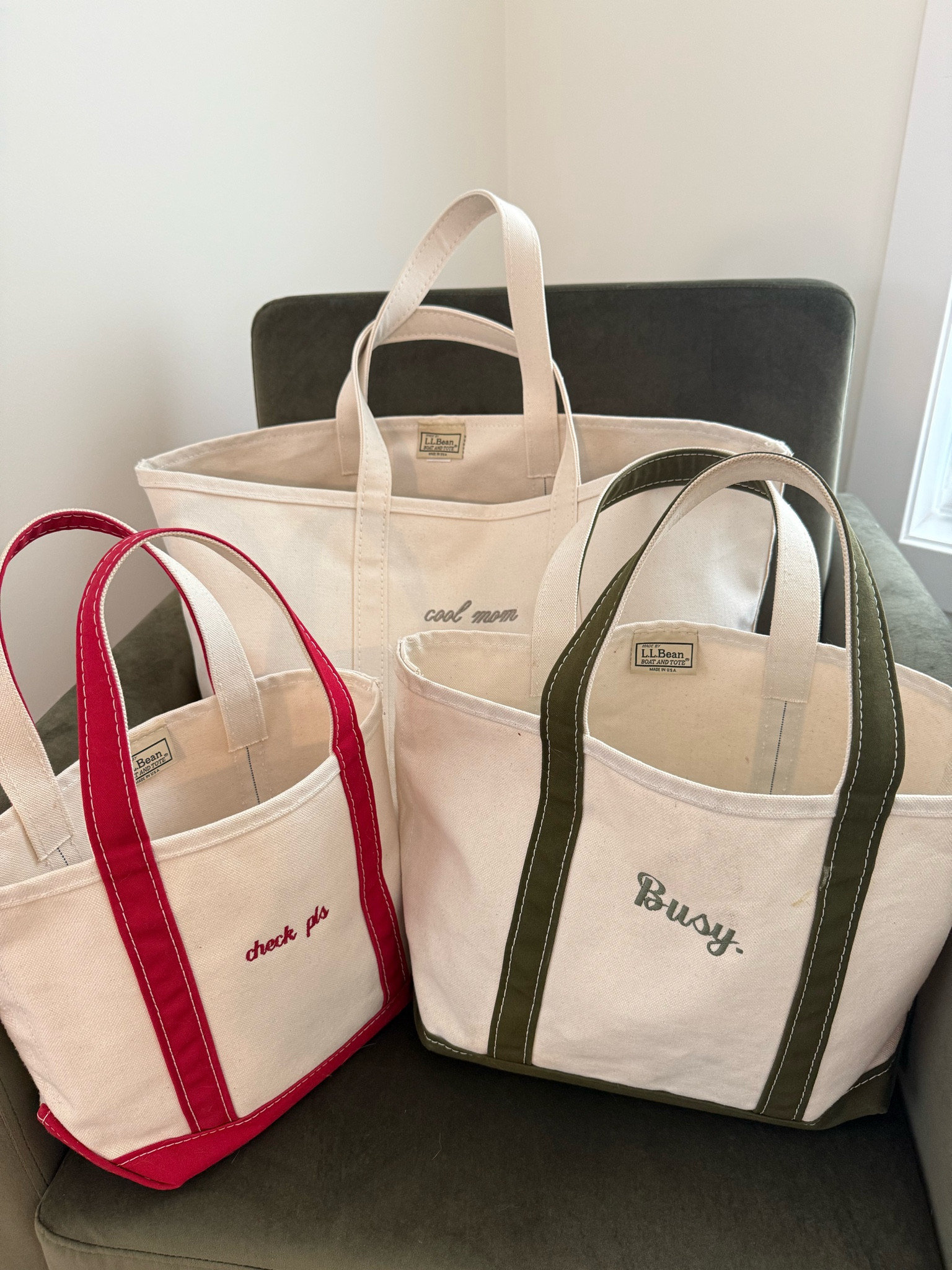 custom boat and tote - small medium and large shown here! 

#LTKTravel #LTKItBag #LTKU