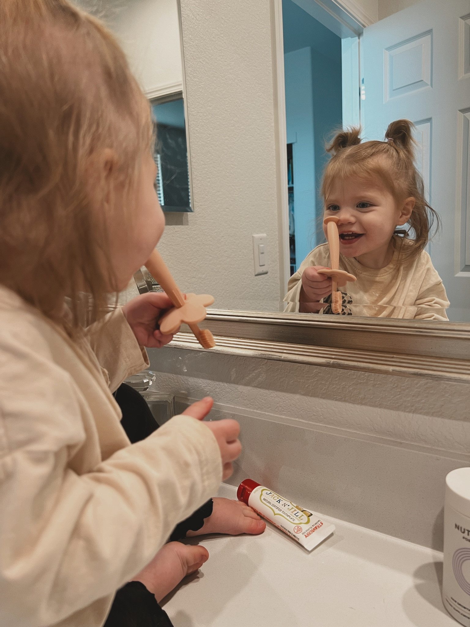 Sutton’s favorite toothbrush & toothpaste 

#LTKfindsunder50 #LTKkids #LTKbaby