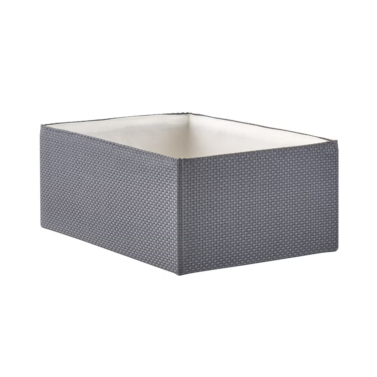 Large Kiva Storage Bin Grey | The Container Store