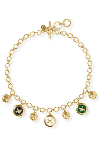 Julie Vos Essex Multi Stone Charm Necklace | The Willow Tree