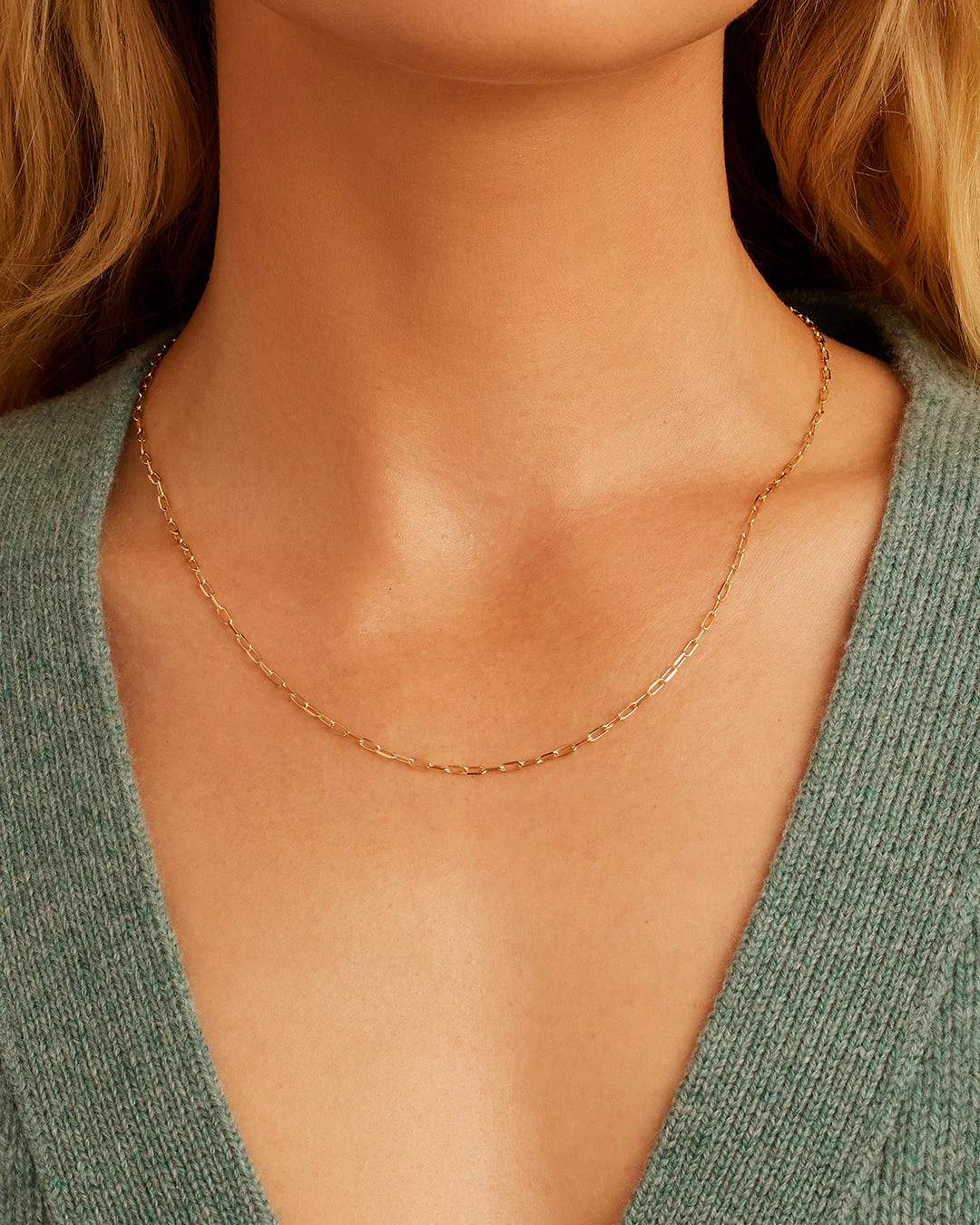 14K Gold Parker Micro Mini Necklace | gorjana