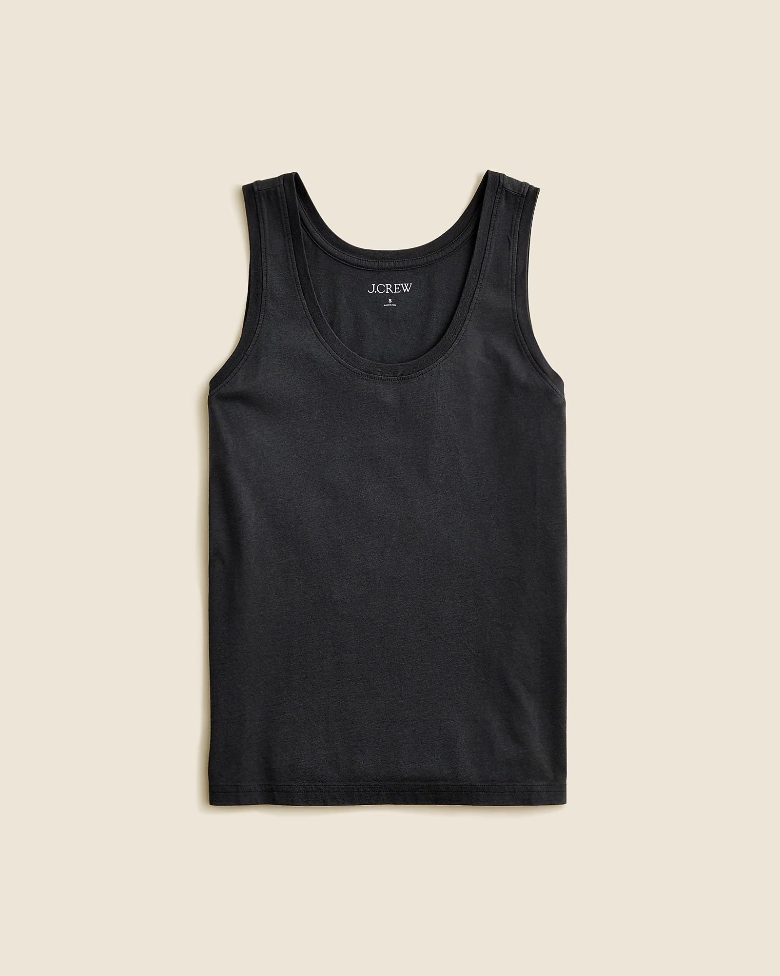 Pima cotton scoopneck tank top | J. Crew US