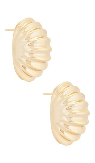 Snail Earring in 14k Yellow Gold Plated | Revolve Clothing (Global)