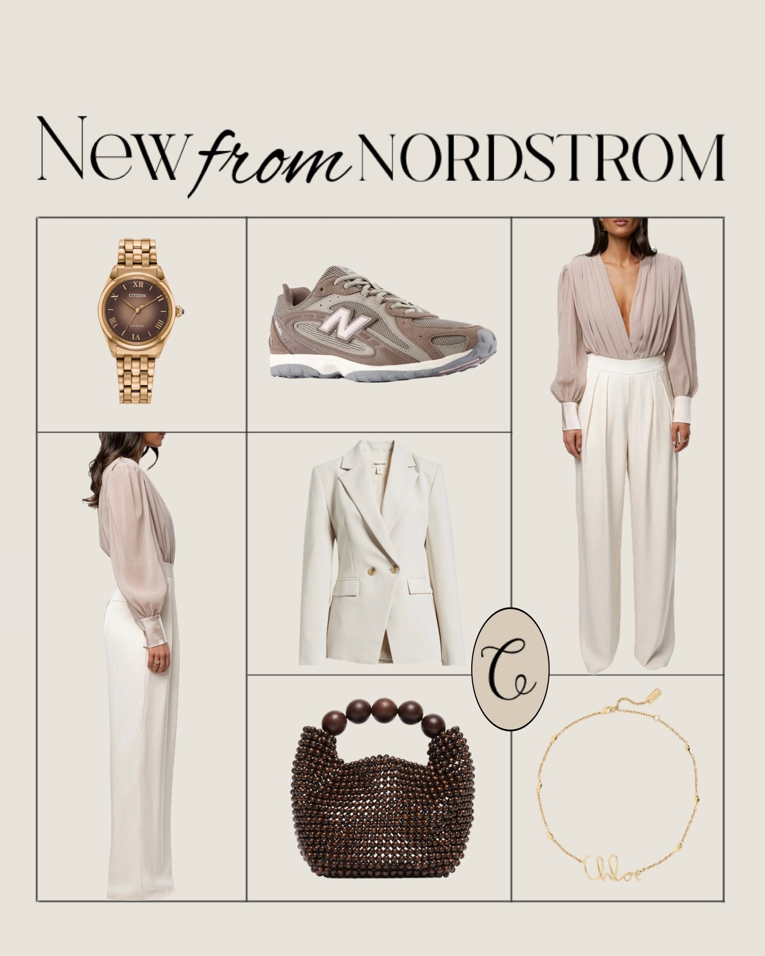 New to Nordstrom 🤍

#springstyle #nordstrom #handbag #newbalance #sneakers watch blazer necklace bodysuit heels coach silk slides ring 

#LTKWorkwear #LTKootd #LTKOver40