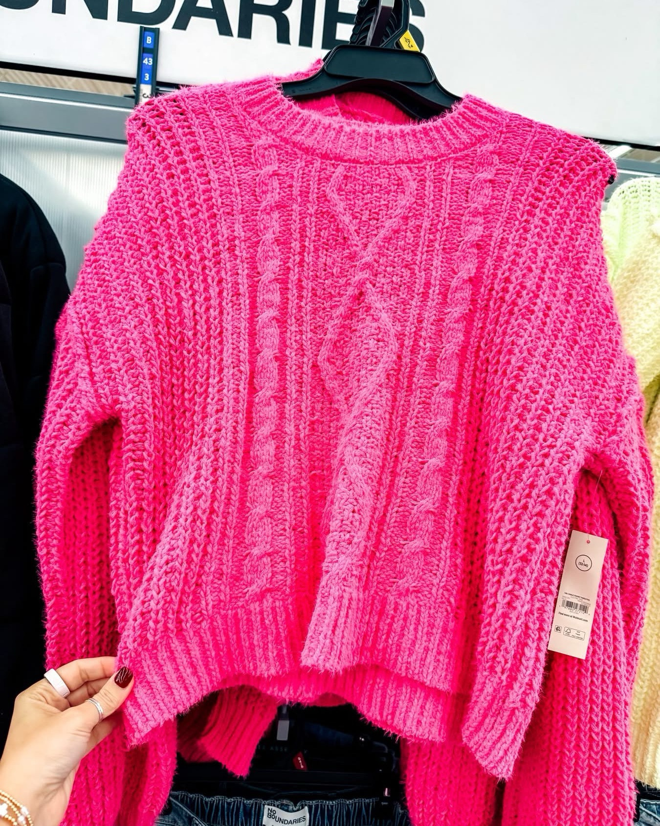 These neon pink and yellow sweaters from Walmart are soooo pretty!!! LOVE 😍

#walmart #walmartfashion #womensfashion #sweaters #sweaterweather

#LTKgrwm #LTKootd #LTKGiftGuide