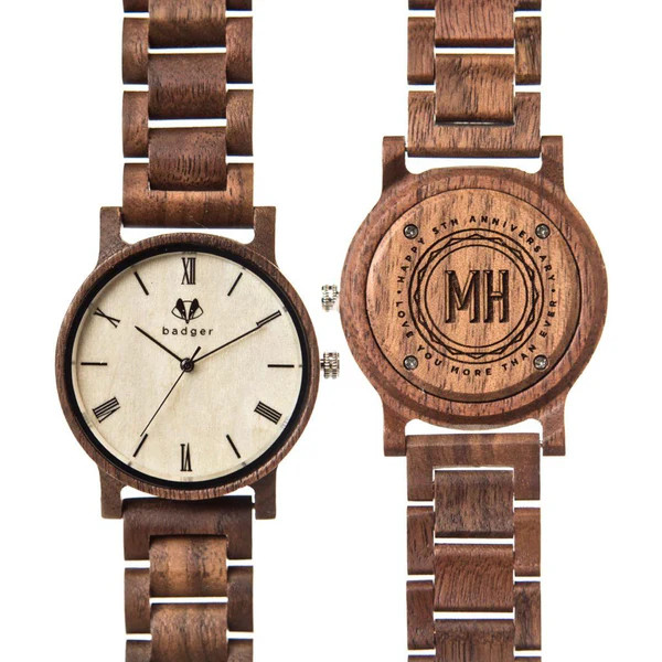 Sandalwood Links Watch: Anniversary | Swanky Badger