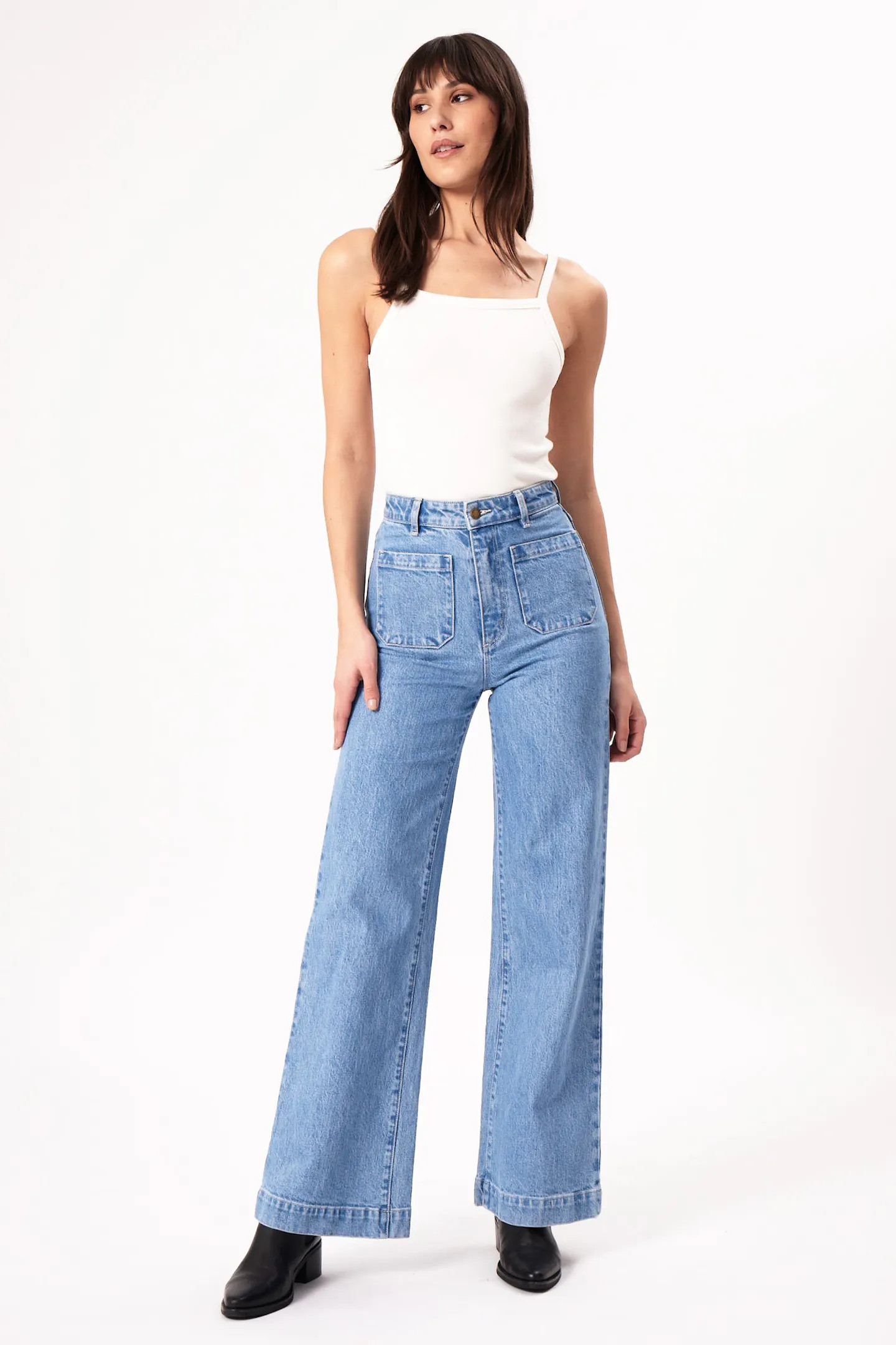 Sailor Jean Long - Lily Blue | Rolla's Jeans APAC