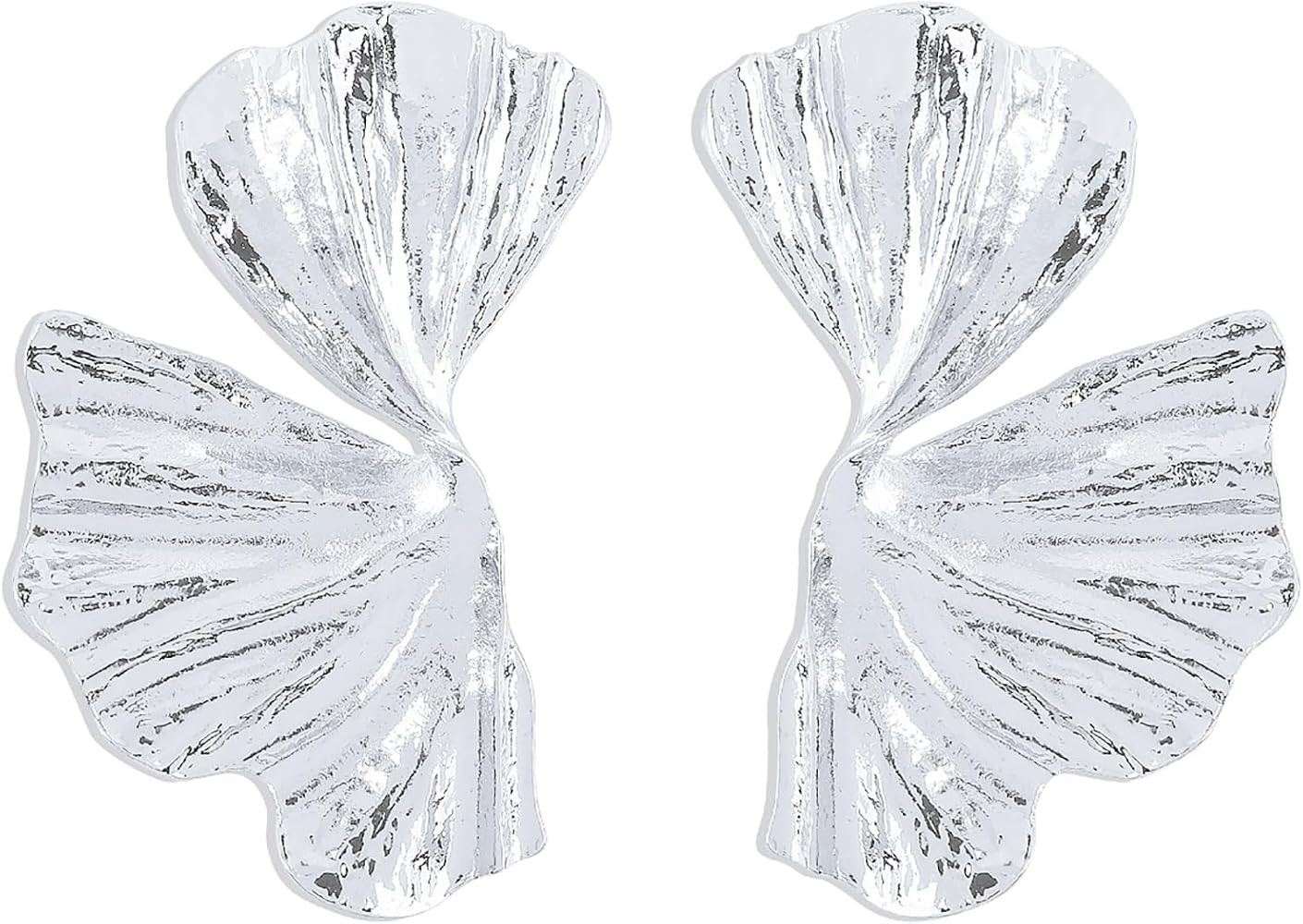 2024 Summer Beach Bohemian Flower Ginkgo Leaf Earrings for Women Flowers Earrings Dangling Large ... | Amazon (US)