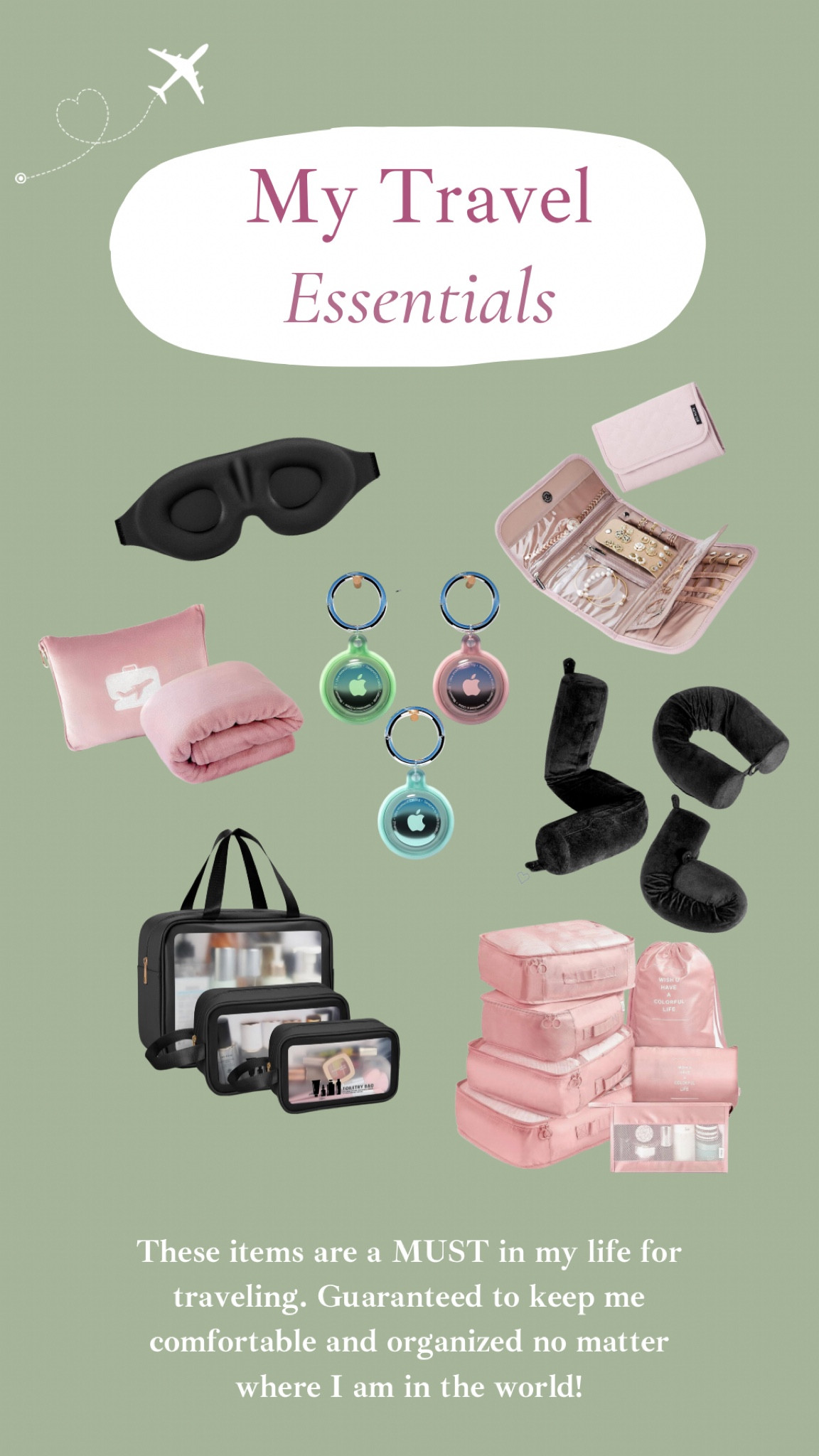 My Travel Essentials! 

#LTKGiftGuide #LTKCyberWeek #LTKHoliday