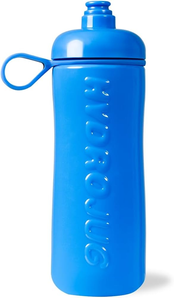 HydroJug Squeeze - 27oz Water Bottles, Sports Water Bottle with Push Cap, Quick & Easy Hydration,... | Amazon (US)