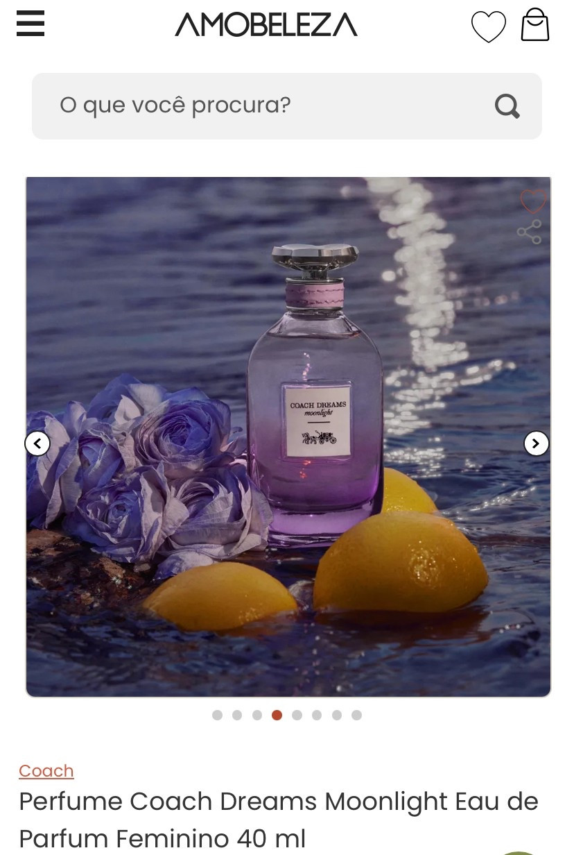 Perfume Coach Feminino Dreams Moonlight 40 ml com notas de Bergamota Picante, Buquê Floral Moderno e Fava Tonka. Fragrância Floral Ambarada, tem brinde de amostra ou porta jóias e sempre tem cupons de minis, necessaire e/ou amostras 

#LTKbeleza #LTKbrasil