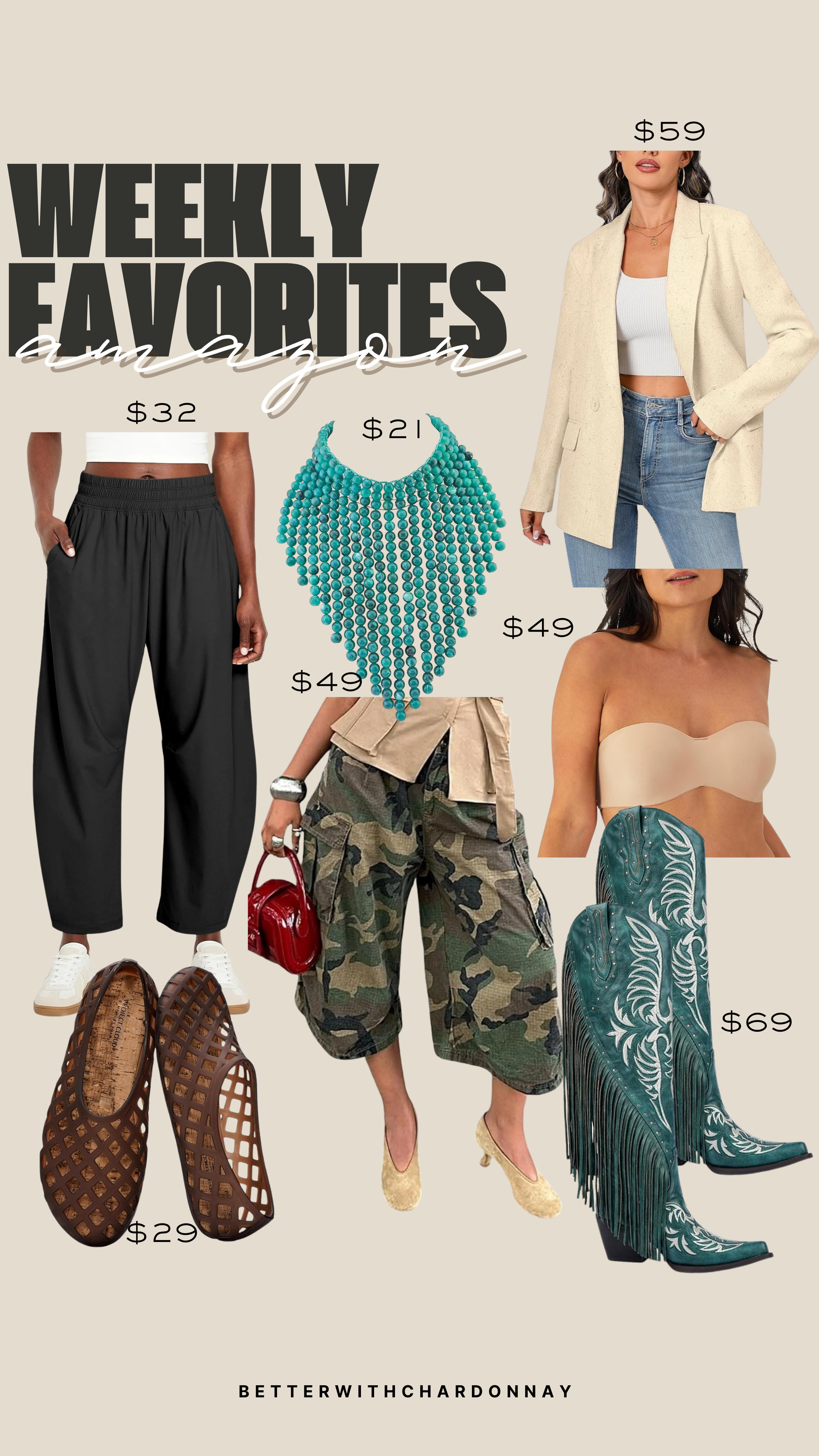 Amazon weekly favorites!

amazon finds, amazon fashion, amazon style, summer style 

 #LTKSeasonal #LTKMidsize