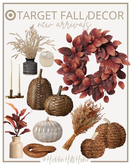Under $50 Target fall home decor, fall decor from Target, new arrivals for fall, seasonal home decor #target #falldecor

#LTKunder50 #LTKSeasonal #LTKhome