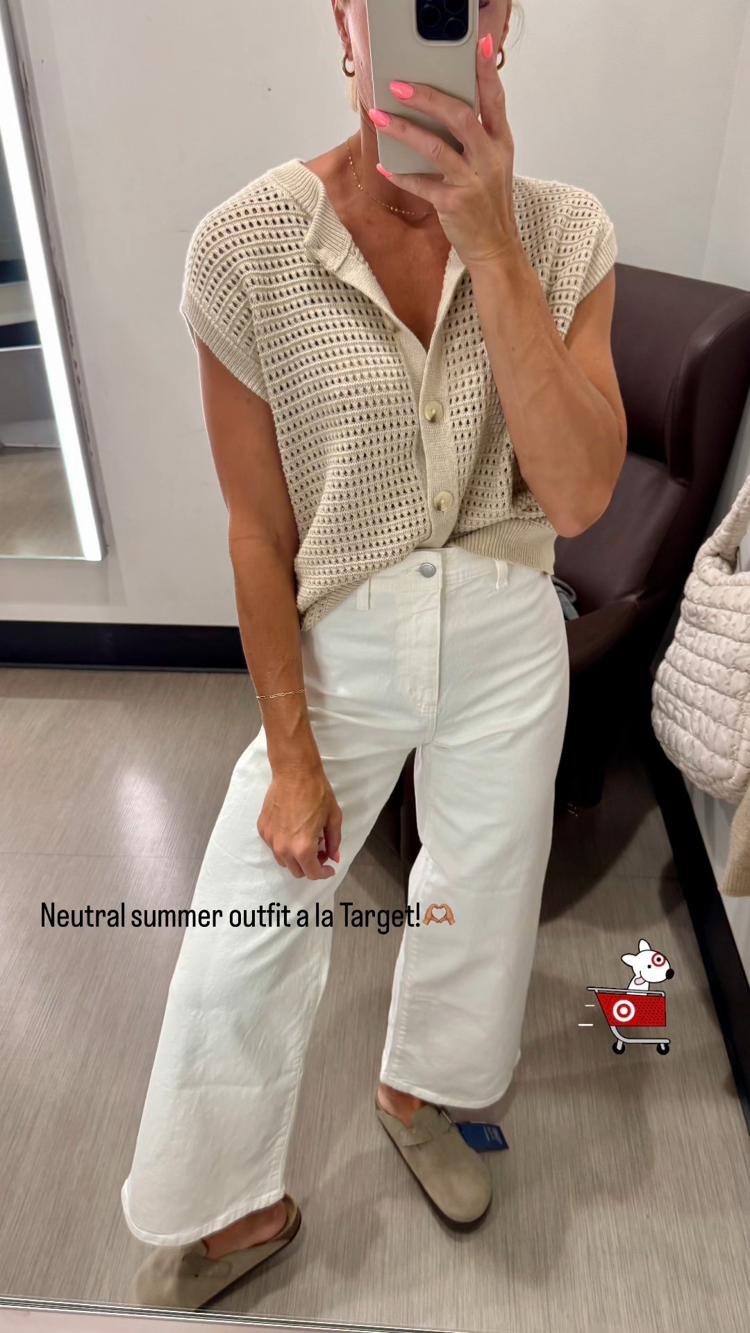 Affordable fashion at its best! Loving these new Target finds. 
Size down ⬇️ in top
Size up⬆️ in pants 
Clogs fit tts

#LTKOver40 #LTKFindsUnder50 #LTKSeasonal