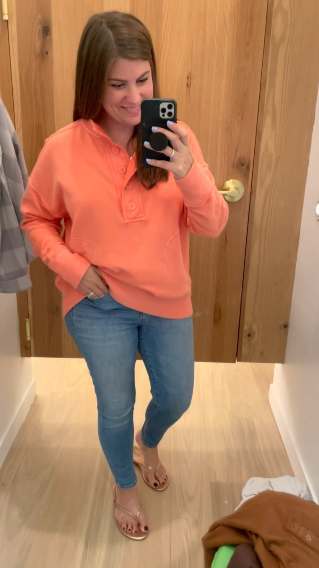 Sized down to a small in the top, medium in the leggings! 

#LTKSeasonal #LTKunder50 #LTKsalealert