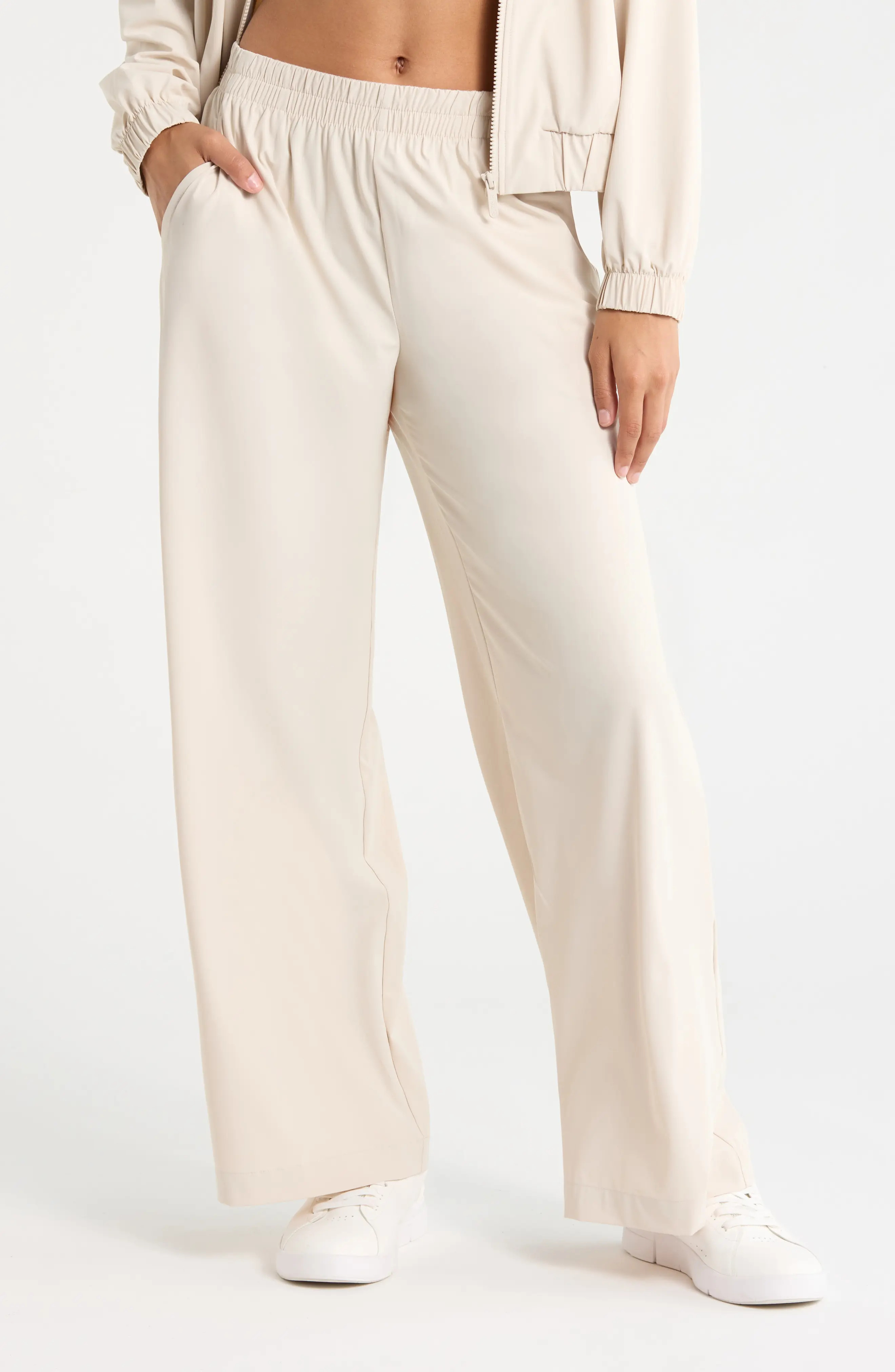 Zella Atlas Wide Leg Pants (Women) | Nordstrom | Nordstrom