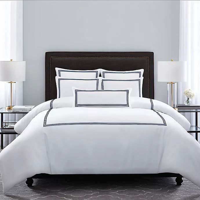 Wamsutta® Hotel Triple Baratta Stitch Comforter Set | Bed Bath & Beyond