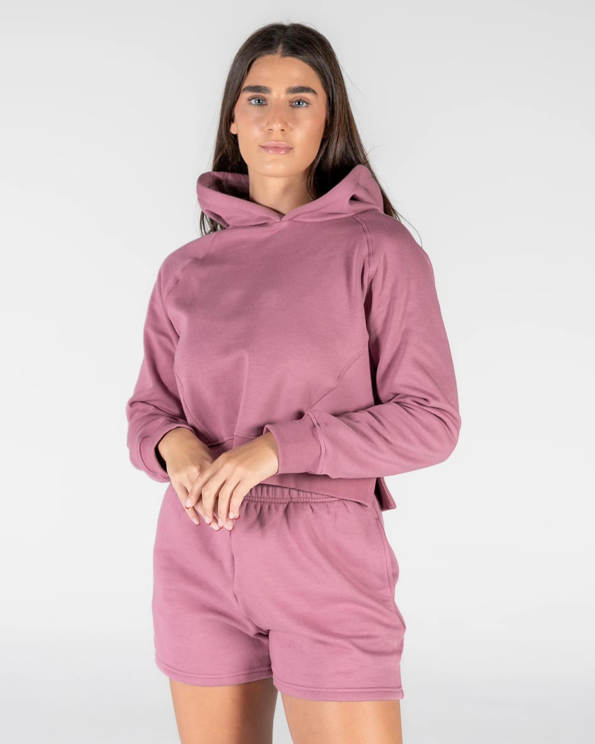 Classic Cropped Hoodie - Rose *ALMOST GONE* | Senita Athletics