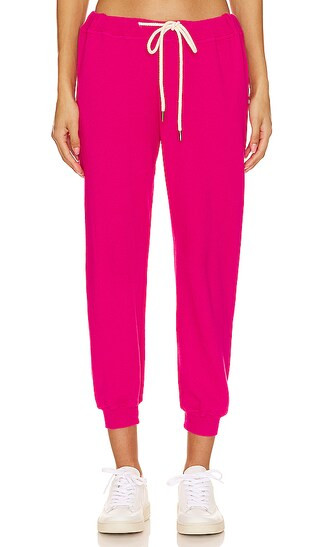 The Cropped Sweatpant in Fuchsia | Revolve Clothing (Global)