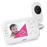 Amazon.com: VTech Video Baby Monitor with 1000ft Long Range, Auto Night Vision, 2.8” Screen, 2-... | Amazon (US)