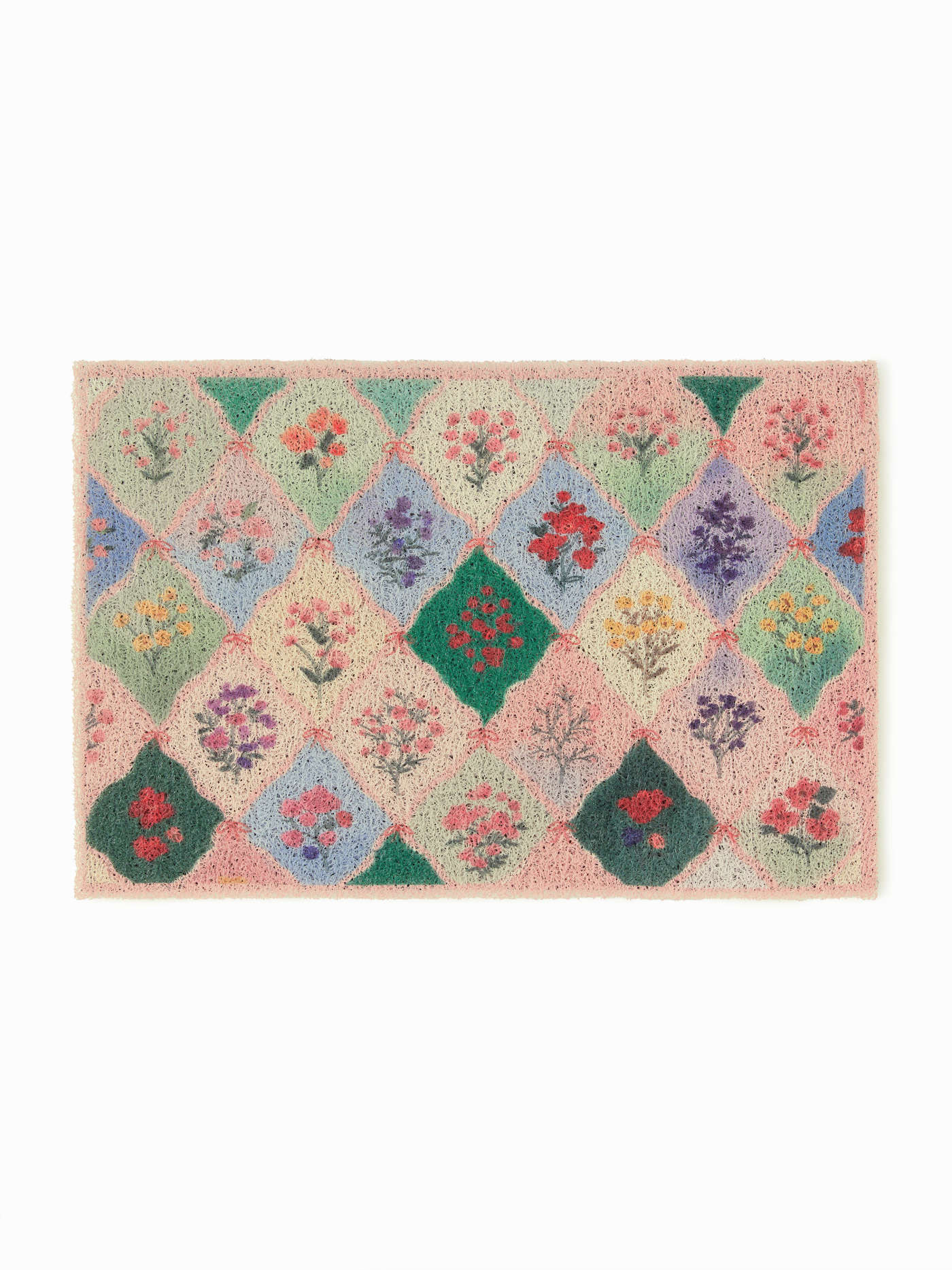 FLORAL DOOR MAT | Cider