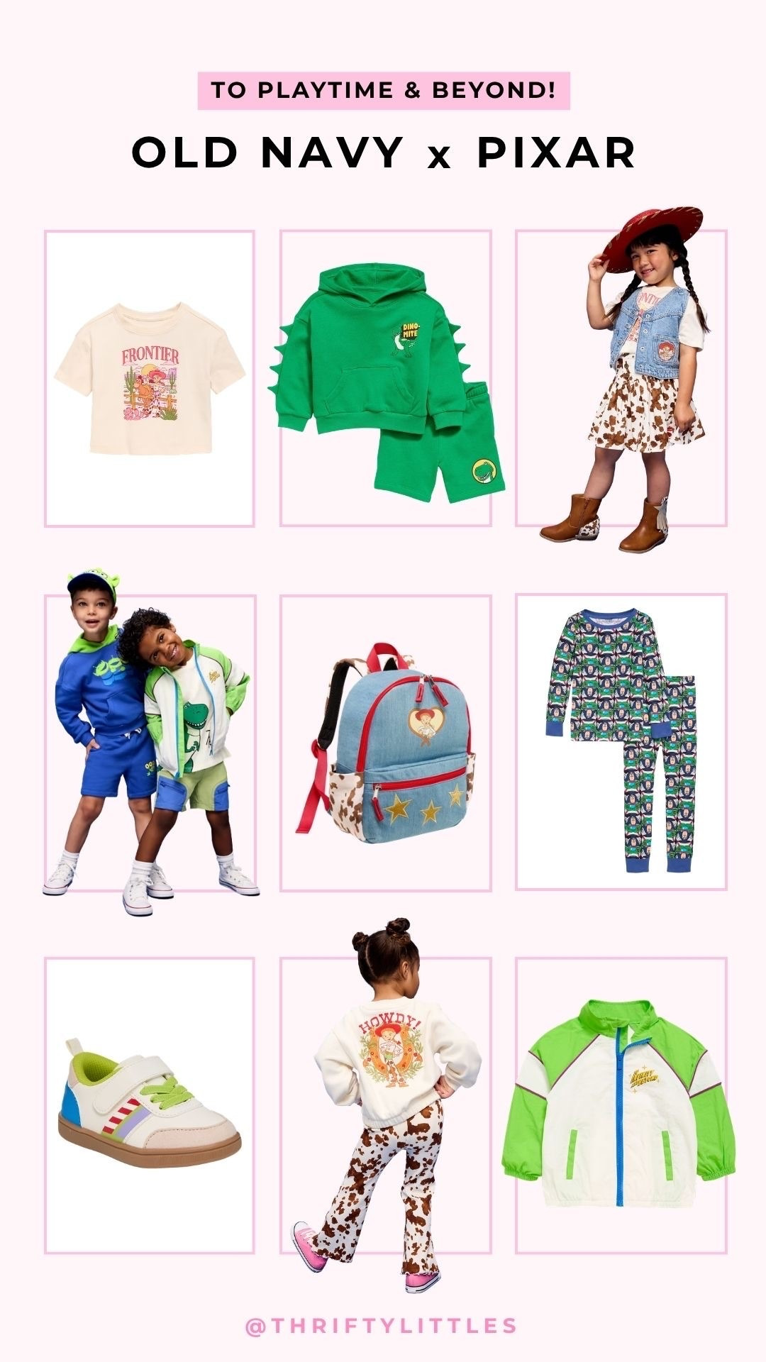 The exclusive collection has just landed! Old Navy x Pixar is almost too cute to handle!

#LTKBaby #LTKKids