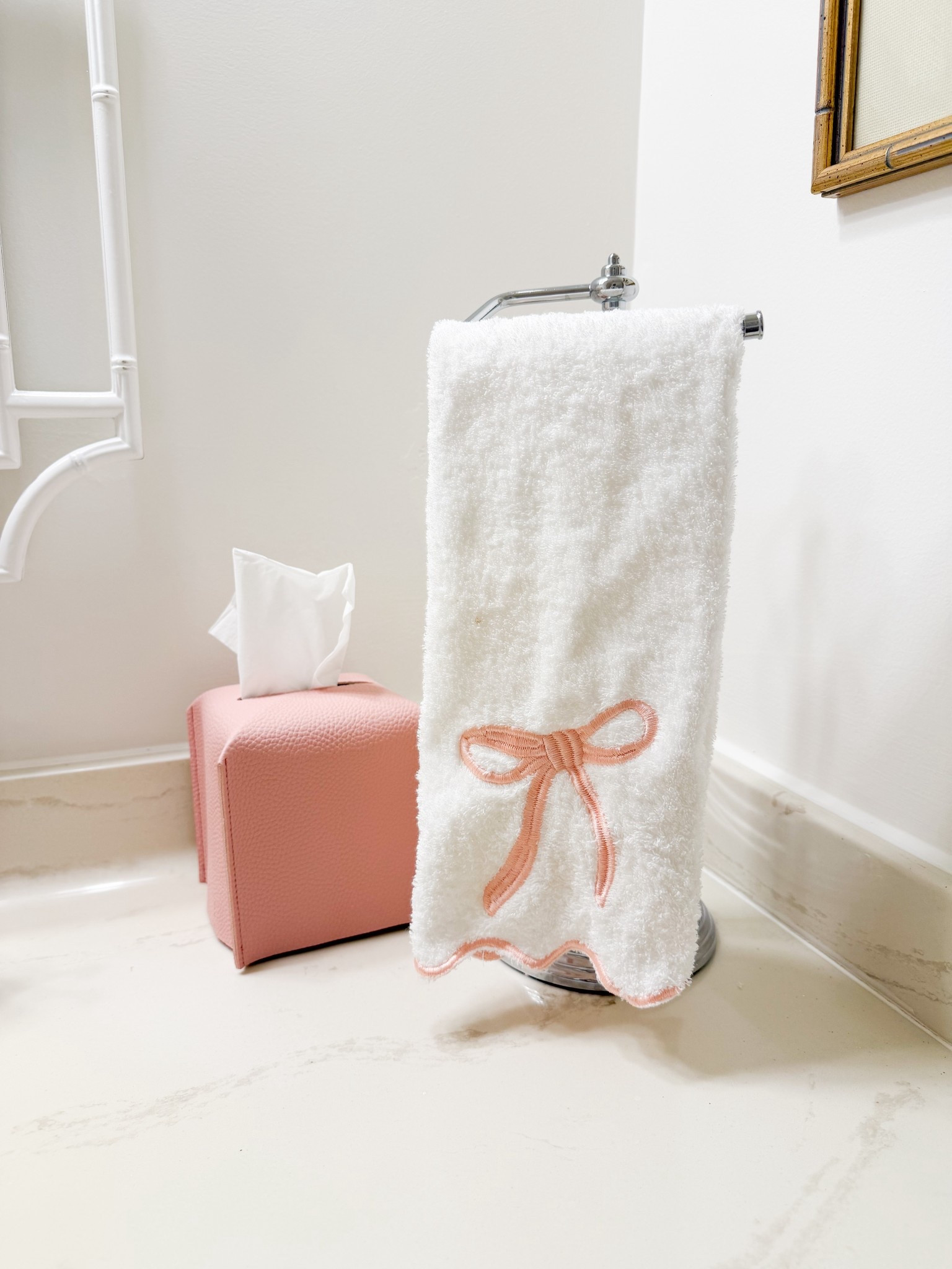 Cute hand towel for a little girls bathroom 

#LTKKids #LTKHome