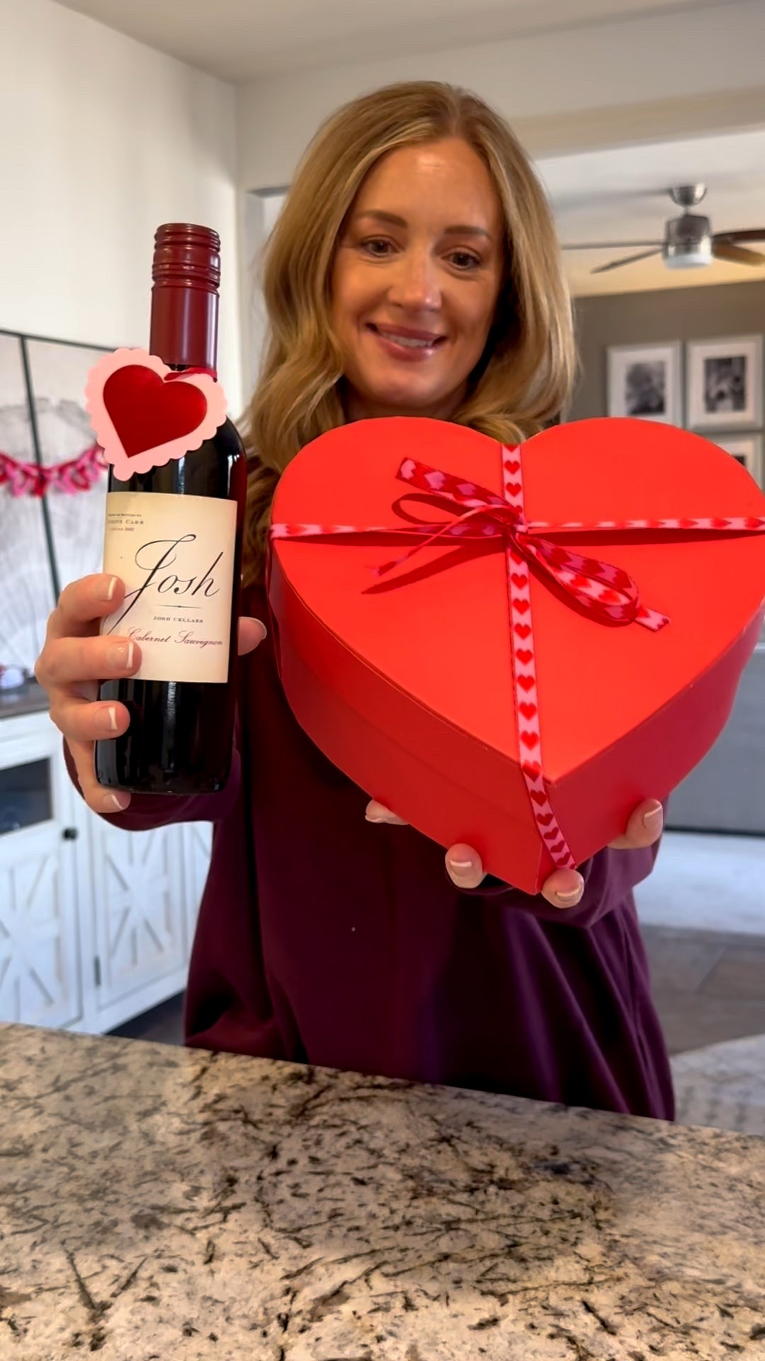 The perfect Valentine’s Day gift basket for your bestie! I included cozy & thoughtful essentials, wine & treats! An easy and meaningful gift idea for your BFF. @Target 

#LTKSeasonal #LTKOver40 #LTKValentine