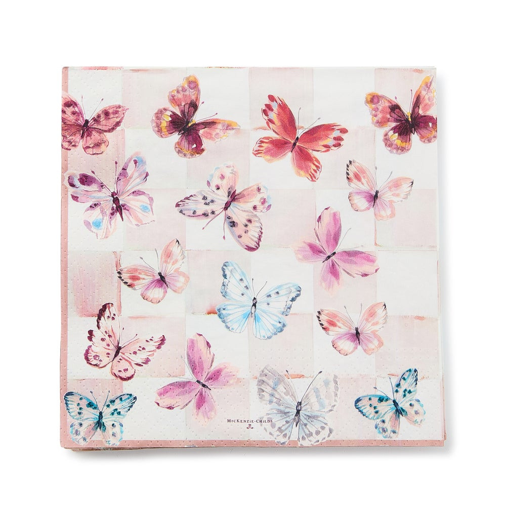 Butterfly Hill Dinner Paper Napkins | MacKenzie-Childs