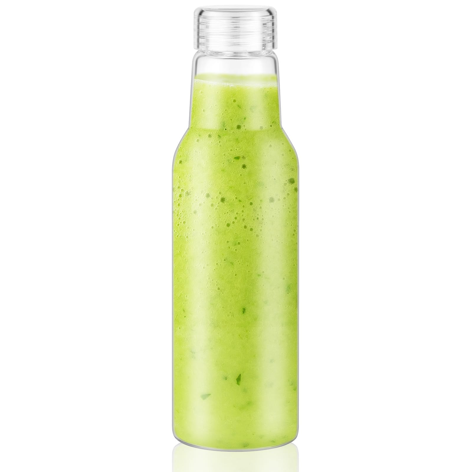CWHHRN 25 Oz Glass Bottles with Lids, Glass Juice Bottles, Smoothies, Water, Milks, Beverage Stor... | Amazon (US)
