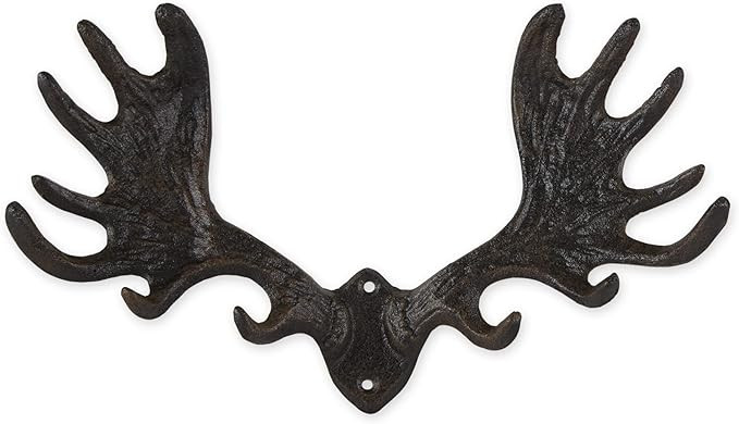 DII Decorative Cast Iron Wall Hook Collection, Moose Antler | Amazon (US)