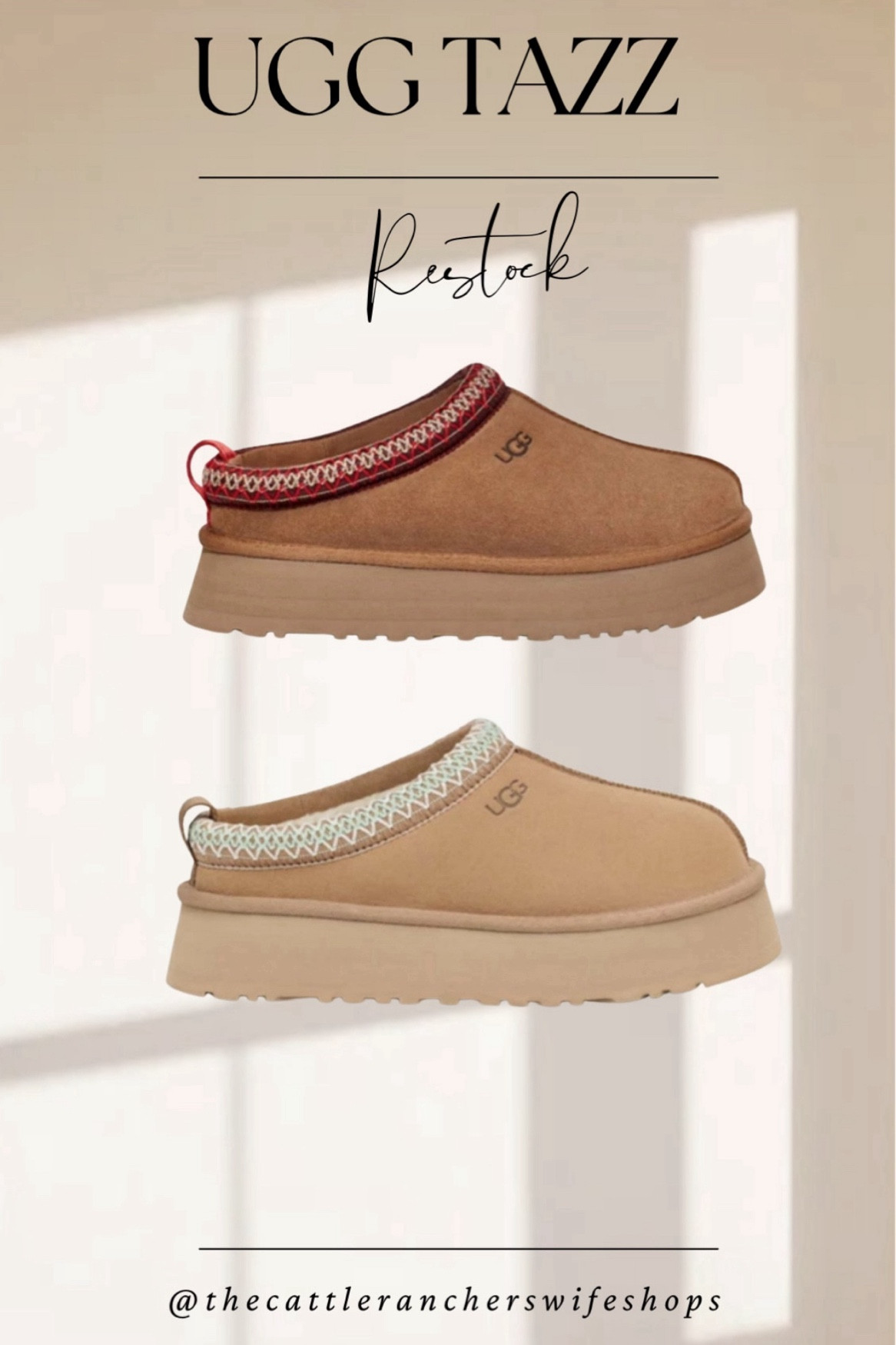 Runnnnnnnn! UGGS just restocked in sizes 6. 7, 8, 9 & 12! These will be gone in minutes. Guaranteed! 

Use first link unless it's gone • then you can check the others!!!!!

UGG tazz platform 

 The best tip! If you click follow and subscribe you'll get alerts when things that you heart drop in price and restock! 

#LTKWatchNow #LTKStyleTip #LTKGiftGuide