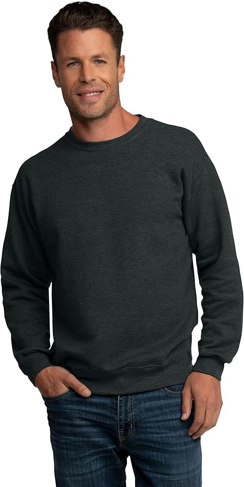 Fruit of the Loom Men's Eversoft Fleece Crewneck Sweatshirts, Moisture Wicking & Breathable, Size... | Amazon (US)