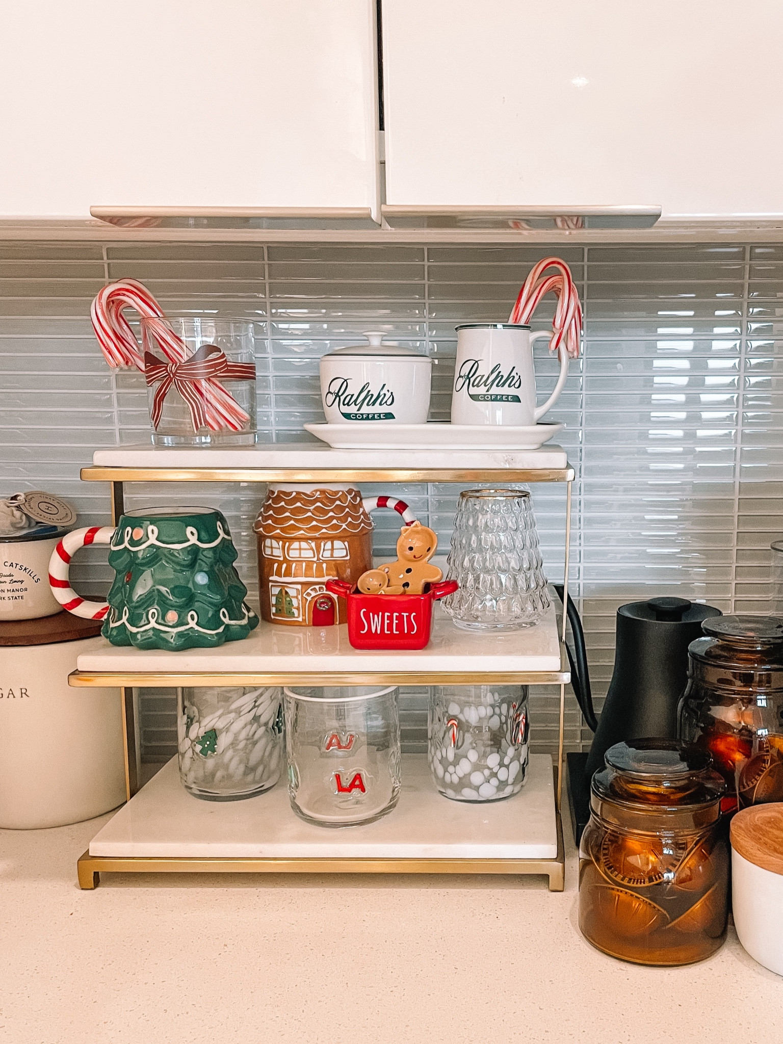christmas coffee bar! ❤️🎄☕️

#LTKGiftGuide #LTKHoliday #LTKSeasonal