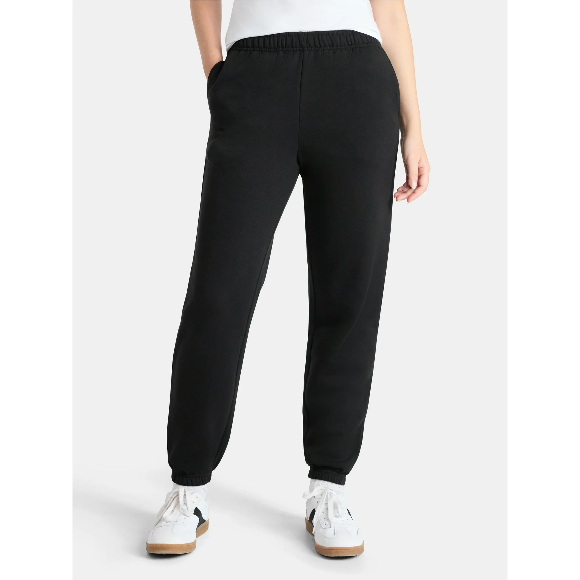 No Boundaries Soft Fleece Joggers, 29'' Inseam, Women's XXS-4X | Walmart (US)
