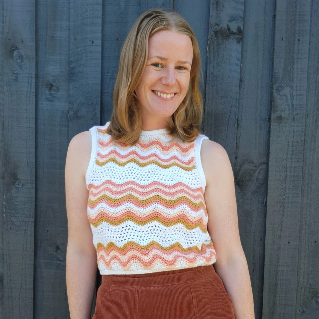 Taylor Swift Inspired Wavy Crop Top Crochet Pattern Small Medium Size ONLY PDF File - Etsy | Etsy (US)