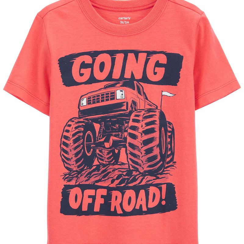 Monster Truck Jersey Tee | Carter's